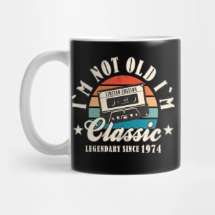 50th Birthday I´m Not Old I´m Classic Mens Mug